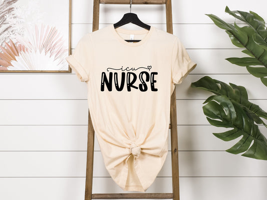 icu nurse shirts, intensive care unit, gifts for nurses, cardiac icu, trauma icu, nurse shirt for work, nurses week, icu nurse gift