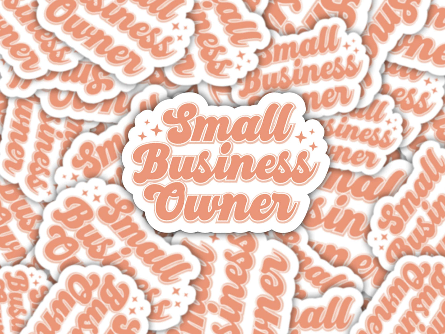 small business owner sticker, small business stickers, boss babe sticker, support small business, boss lady, support small, woman owned