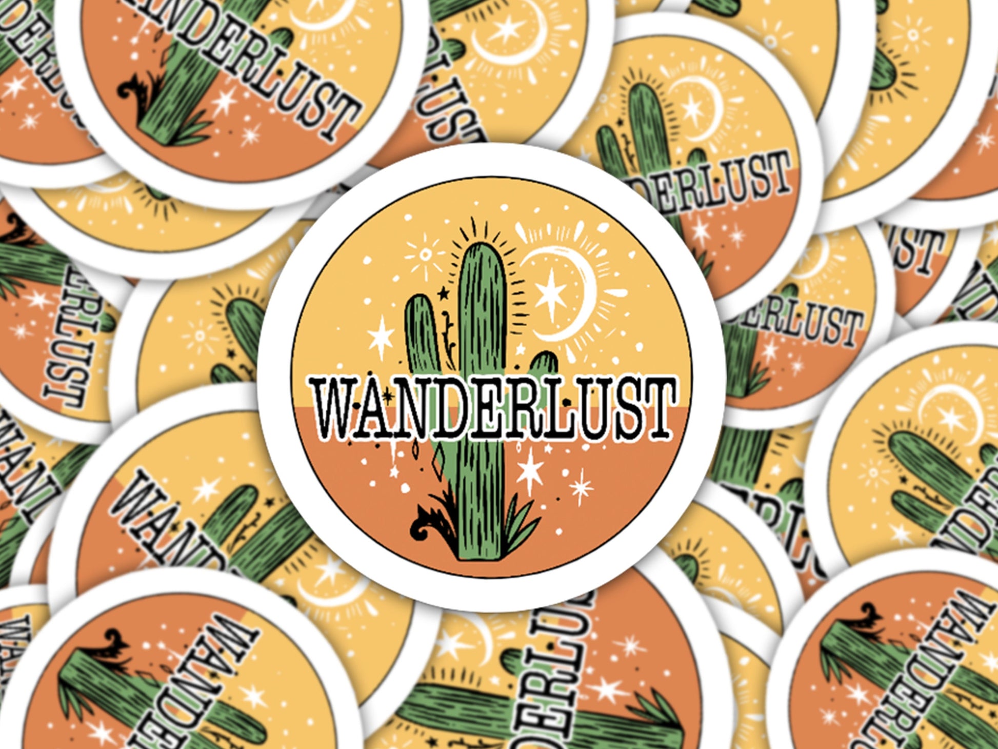wanderlust sticker, water bottle sticker, country music gifts, wanderlust gift, not all who wander are lost sticker, wanderer sticker