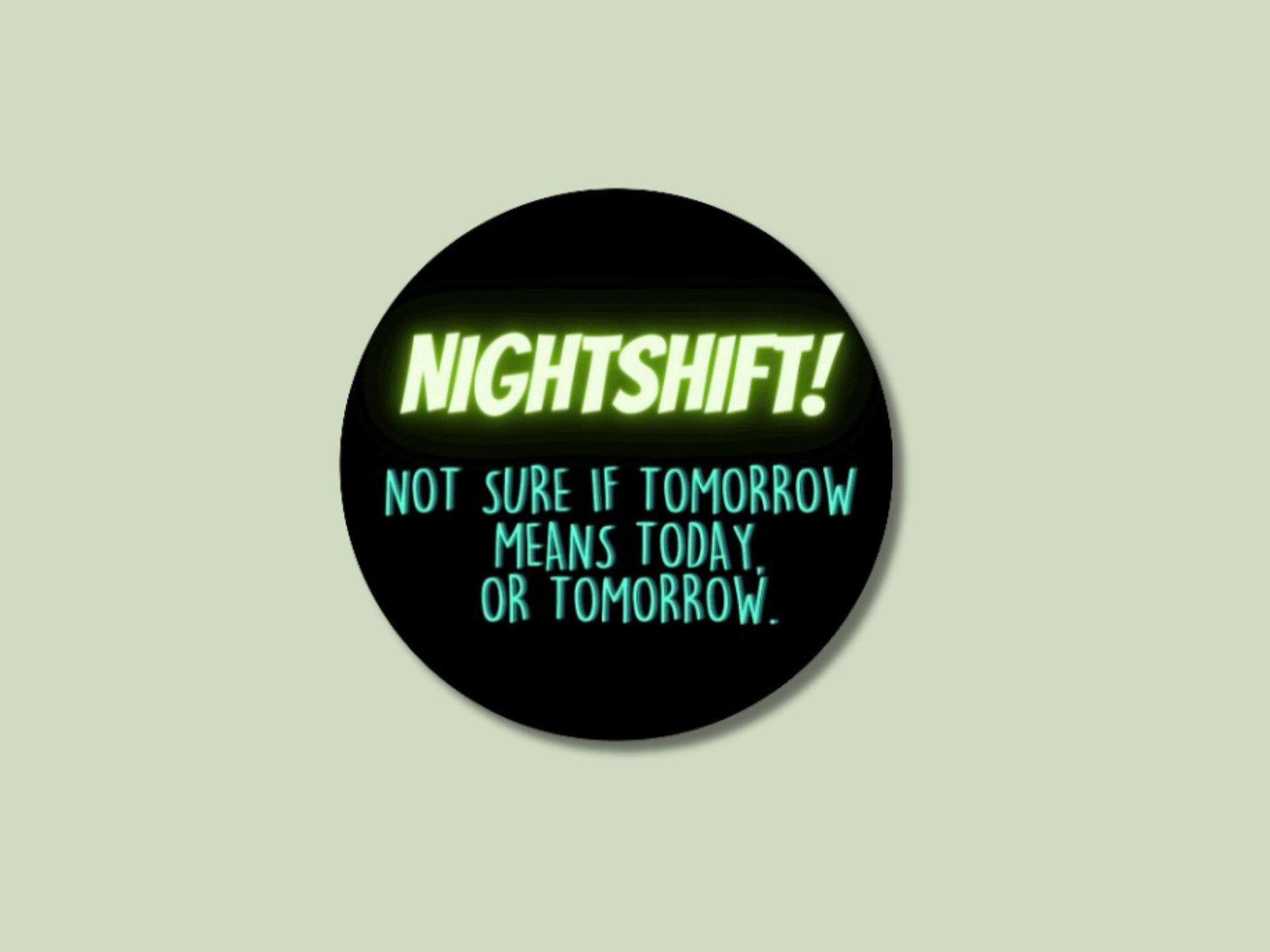 nightshift sticker, nurse sticker, respiratory sticker, nightshift worker, er nurse sticker, physician sticker, cna sticker, nightshift gift