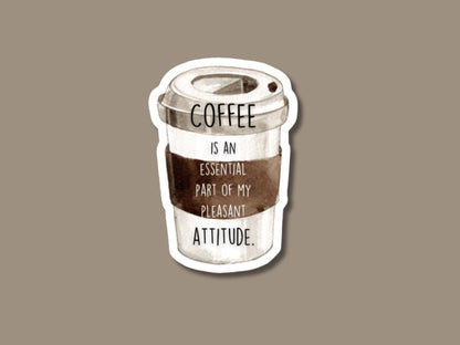coffee is my valentine, coffee sticker, gifts for coffee lovers, coffee shop stickers, coffee is my love language, galentines day