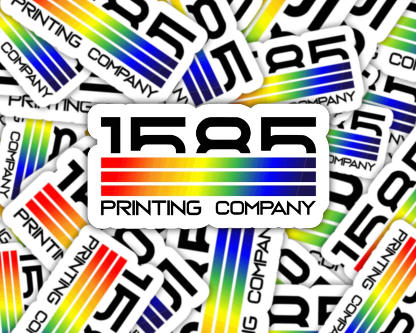 custom vinyl stickers, die cut stickers, logo stickers, fast shipping, small business stickers