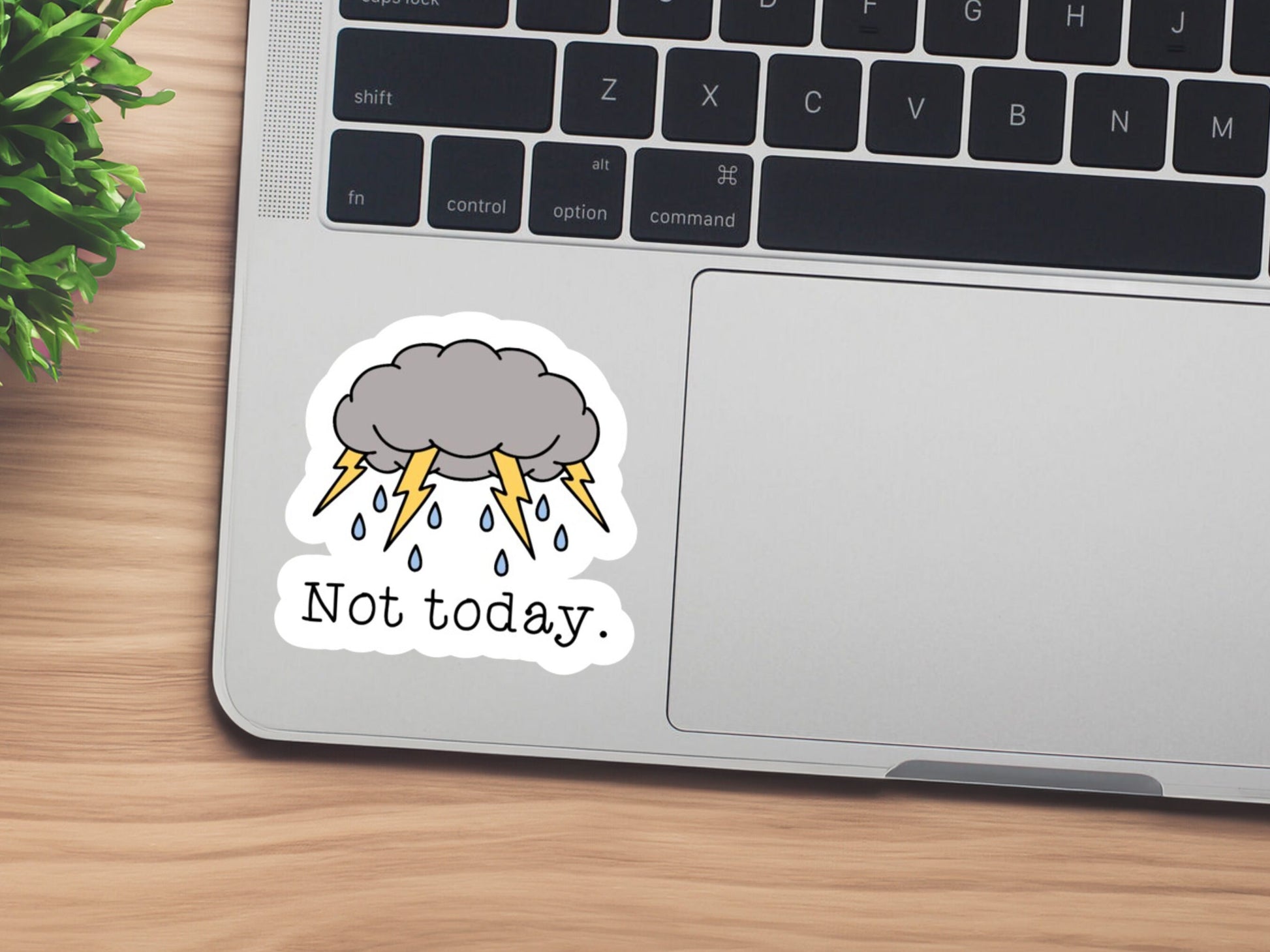 black cloud sticker, respiratory sticker, gifts for nurses, cna sticker, er nurse sticker, paramedic sticker, not today sticker, for laptop