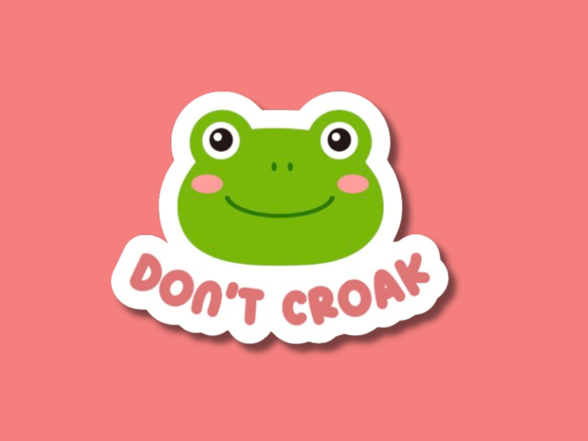 don't croak sticker, nurse sticker, cna sticker, doctor sticker, funny healthcare sticker, frog sticker, er nurse sticker, but did you die