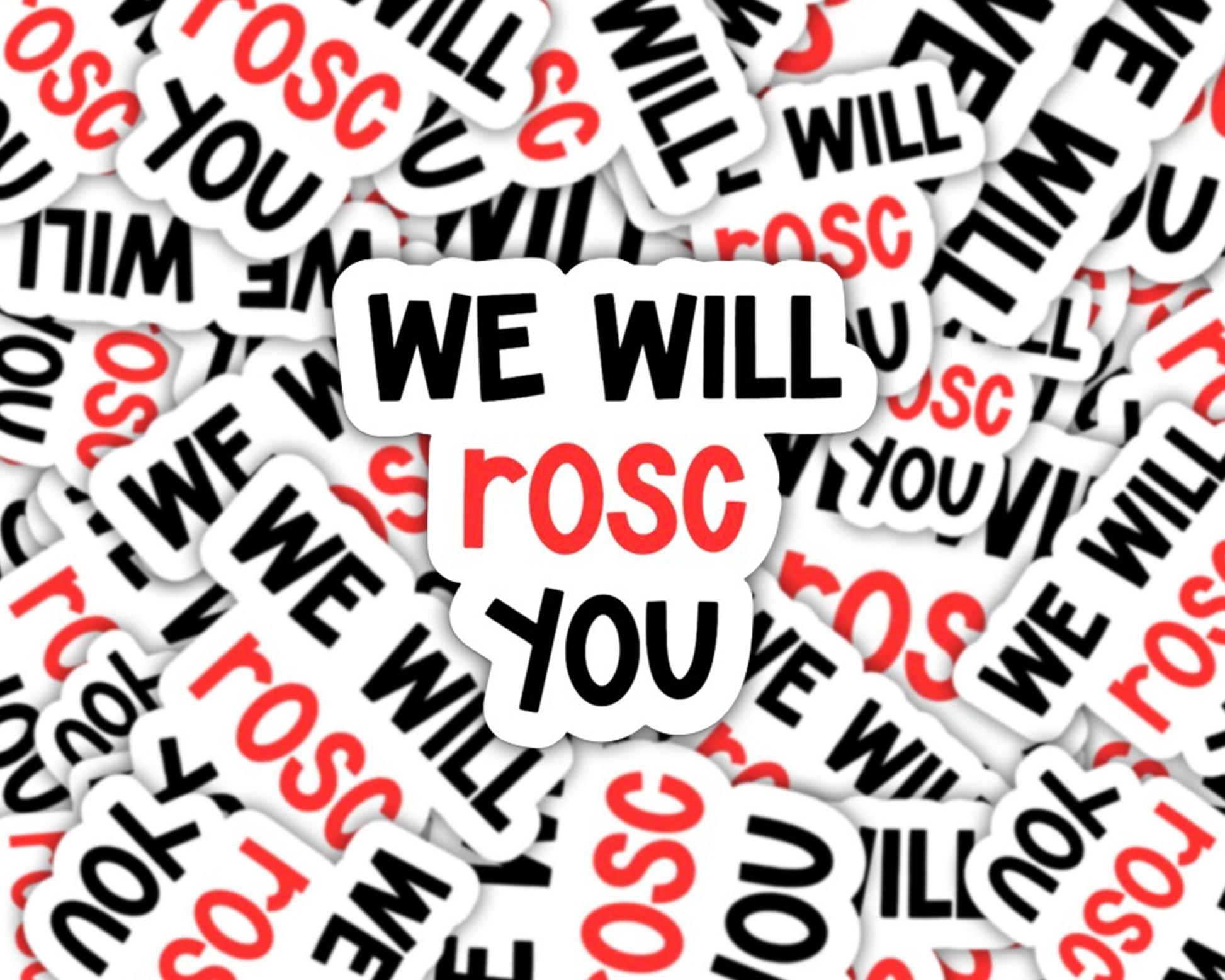 we will rosc you sticker, er nurse sticker, icu nurse sticker, nurse gift, paramedic sticker, medic sticker, respiratory sticker, ecmo