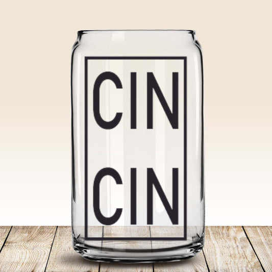 cin cin cheers glass, libbey beer can glass, alcoholic beverage cup, with bamboo lid and straw, gift for girlfriend, christmas gifts for her