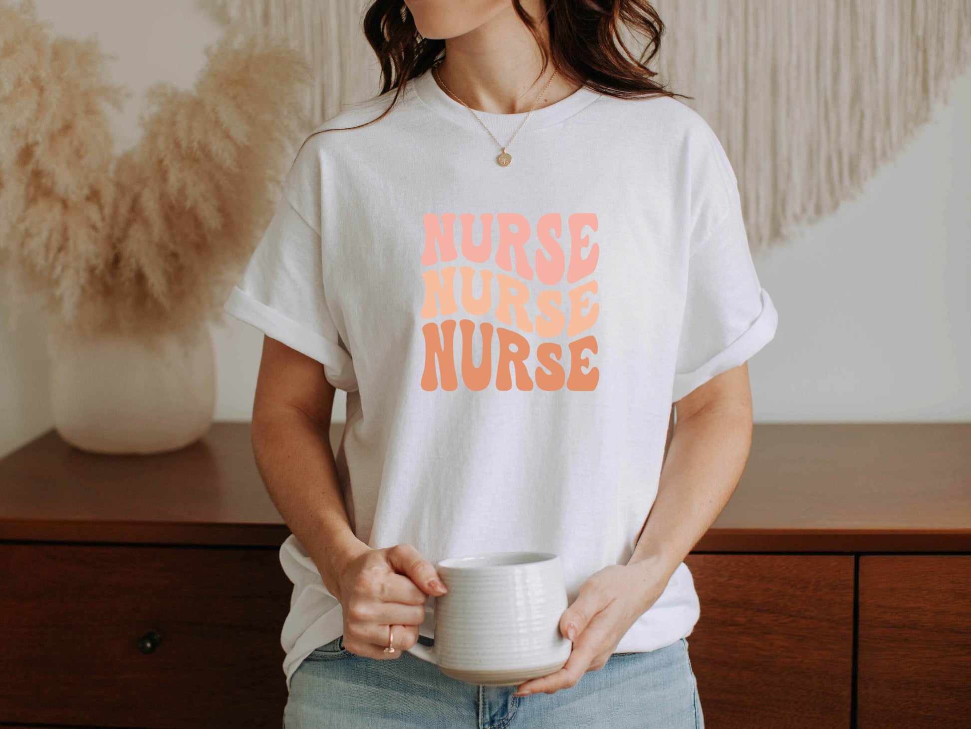 Nurse Shirt, RN Groovy Shirt, RN Shirt, Gifts for Nurse, Nurse's Week, Nurse Christmas Gift