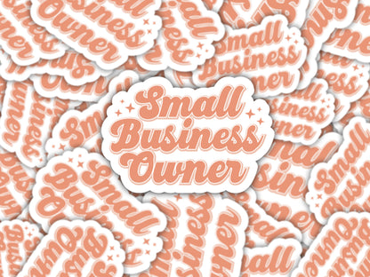 small business owner sticker, small business stickers, boss babe sticker, support small business, boss lady, support small, woman owned