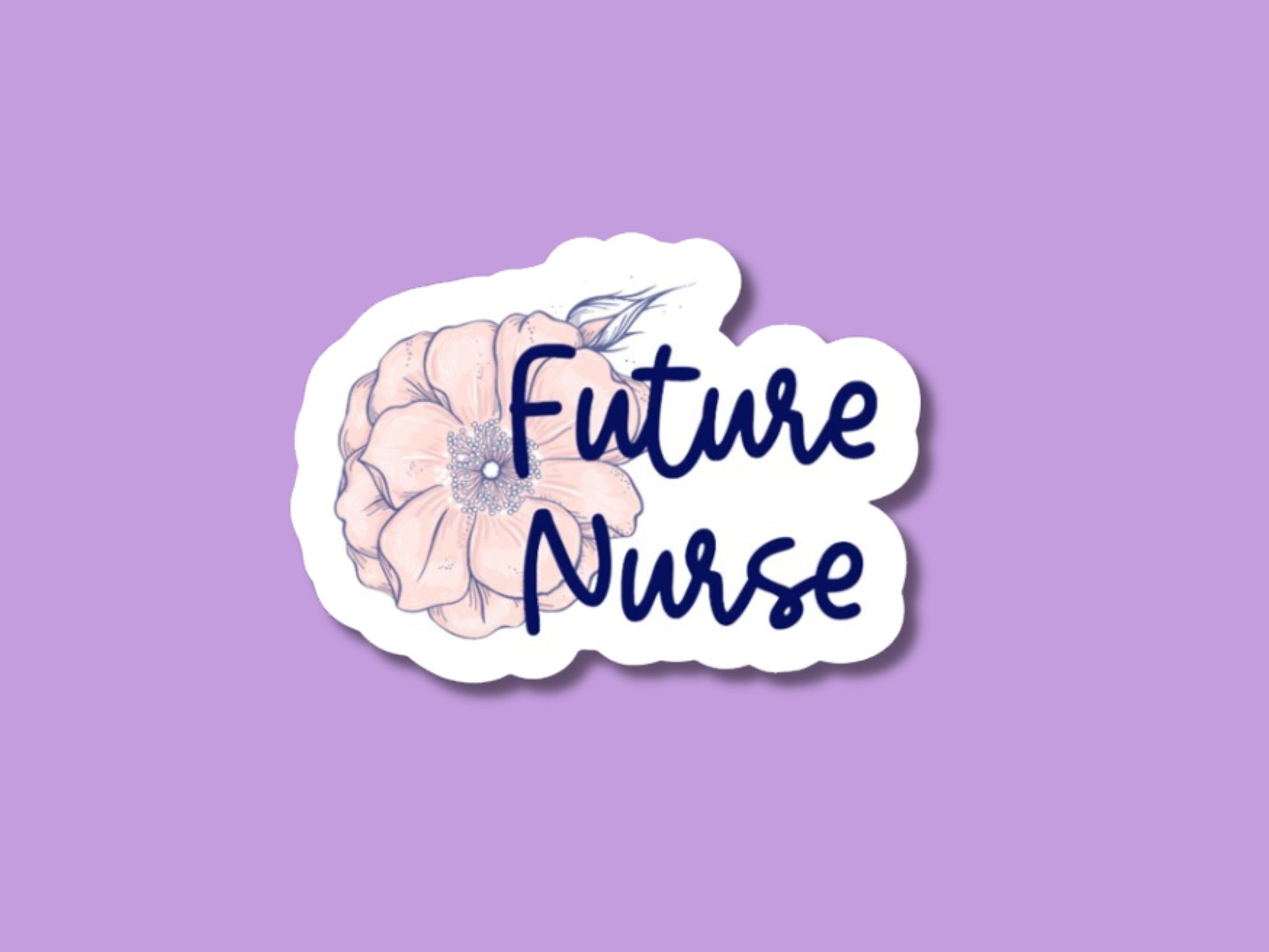 future nurse sticker, nursing student sticker, nursing school sticker, cna sticker, nursing study guide, nurse student planner, rn student